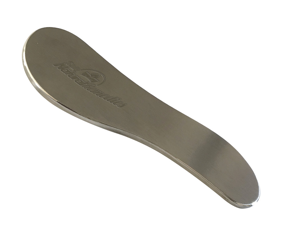 Premium Handmade 100% Stainless Steel Gua Sha Massage Scraping Tool - S Shape - Myofascial Muscle Relief