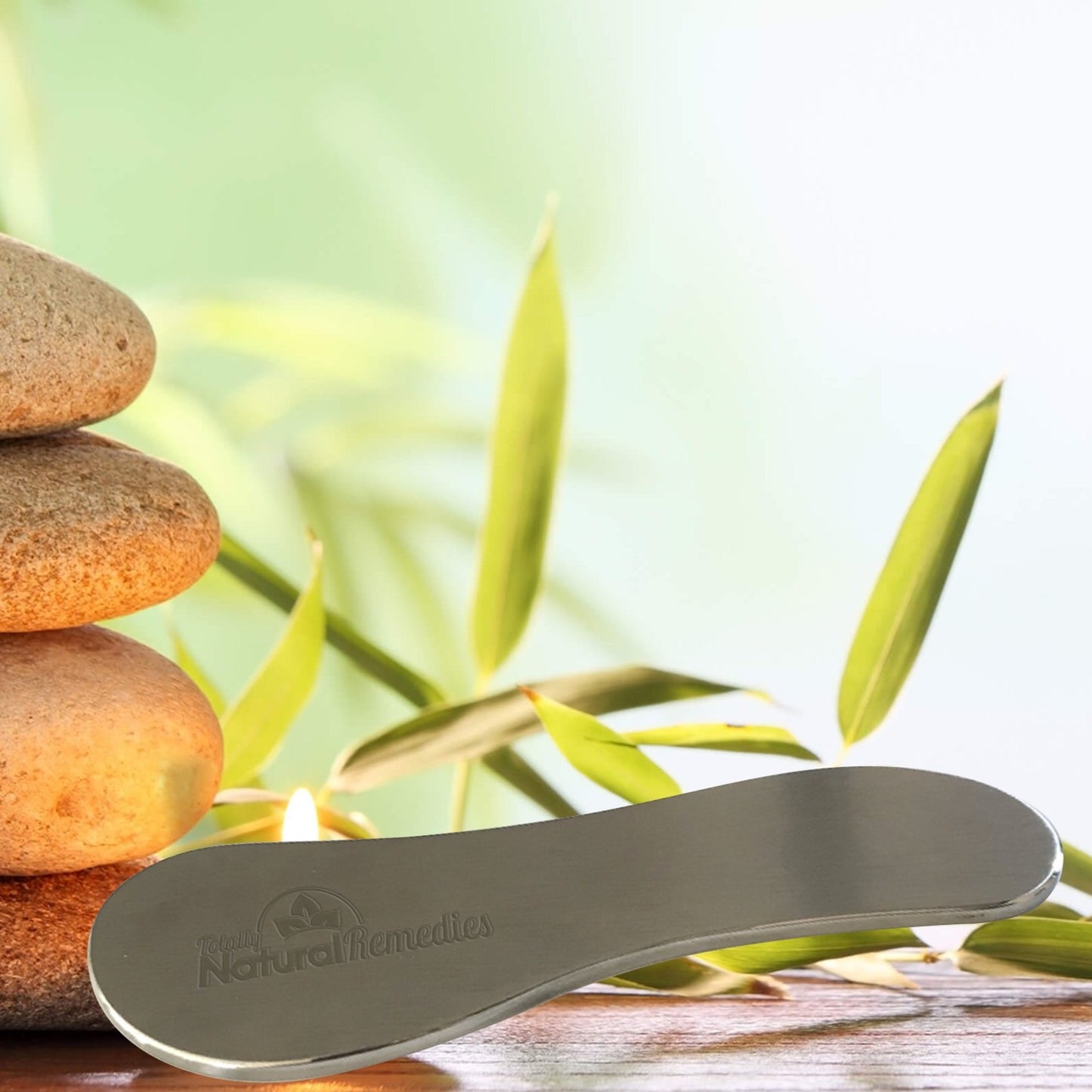 Premium Handmade 100% Stainless Steel Gua Sha Massage Scraping Tool - S Shape - Myofascial Muscle Relief