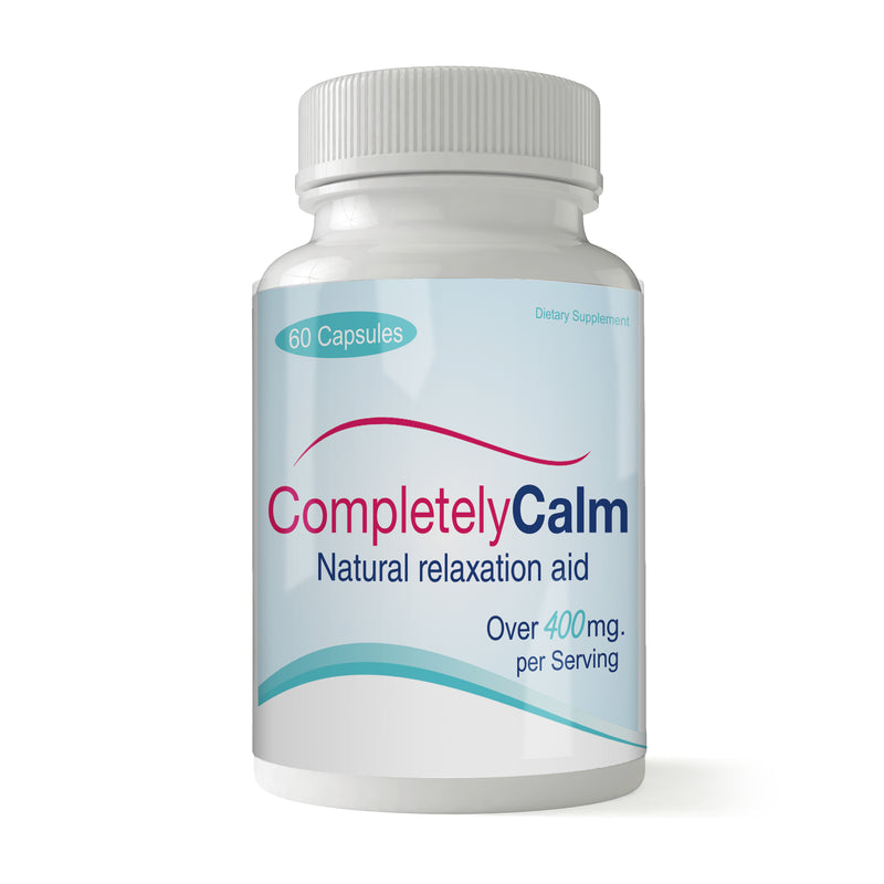 Completely Calm 60 - Stress Reliever - Mood Enhancing Dietay Supplement